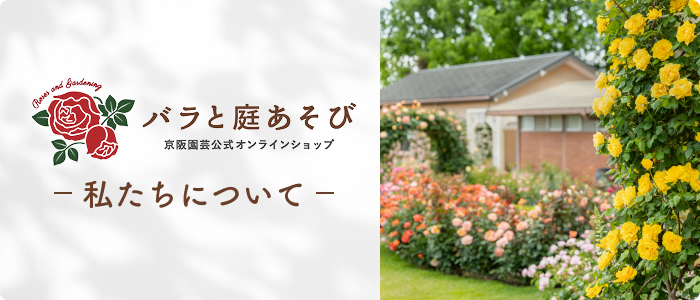 バラと庭あそび 京阪園芸公式オンラインショップ 私たちについて