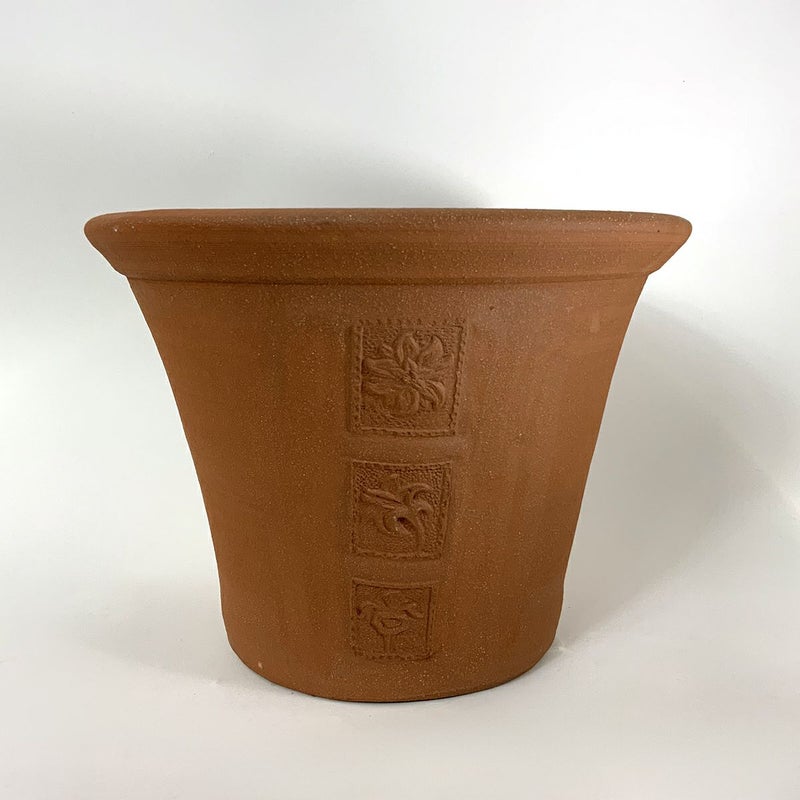 【テラコッタ鉢】ウィッチフォード サマーフラワーズ プランター Ｍ 468 英国 イギリス ハンドメイド ガーデニング 資材 植木鉢 園芸資材