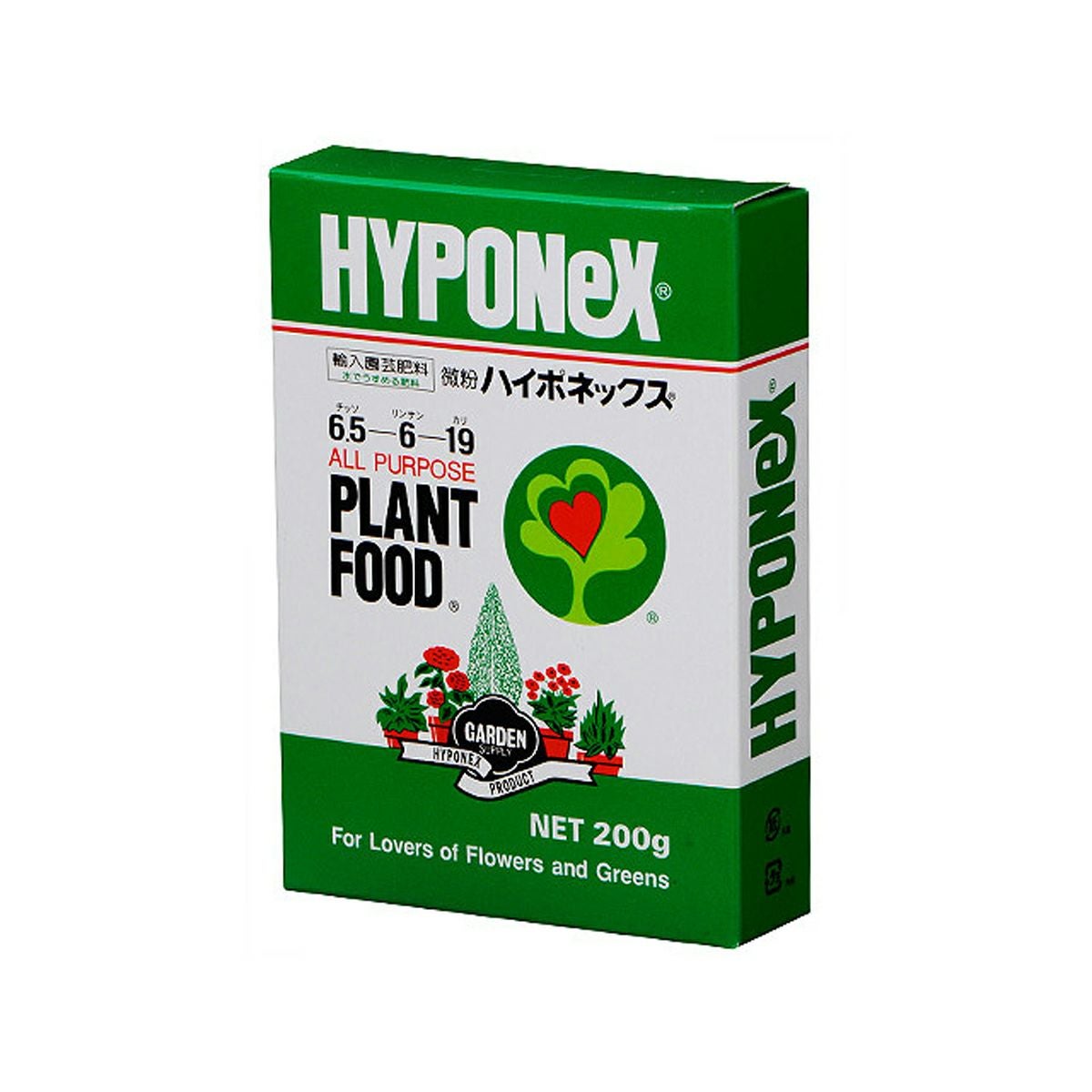 ハイポネックス微粉200g｜バラと庭あそび京阪園芸公式ショップ