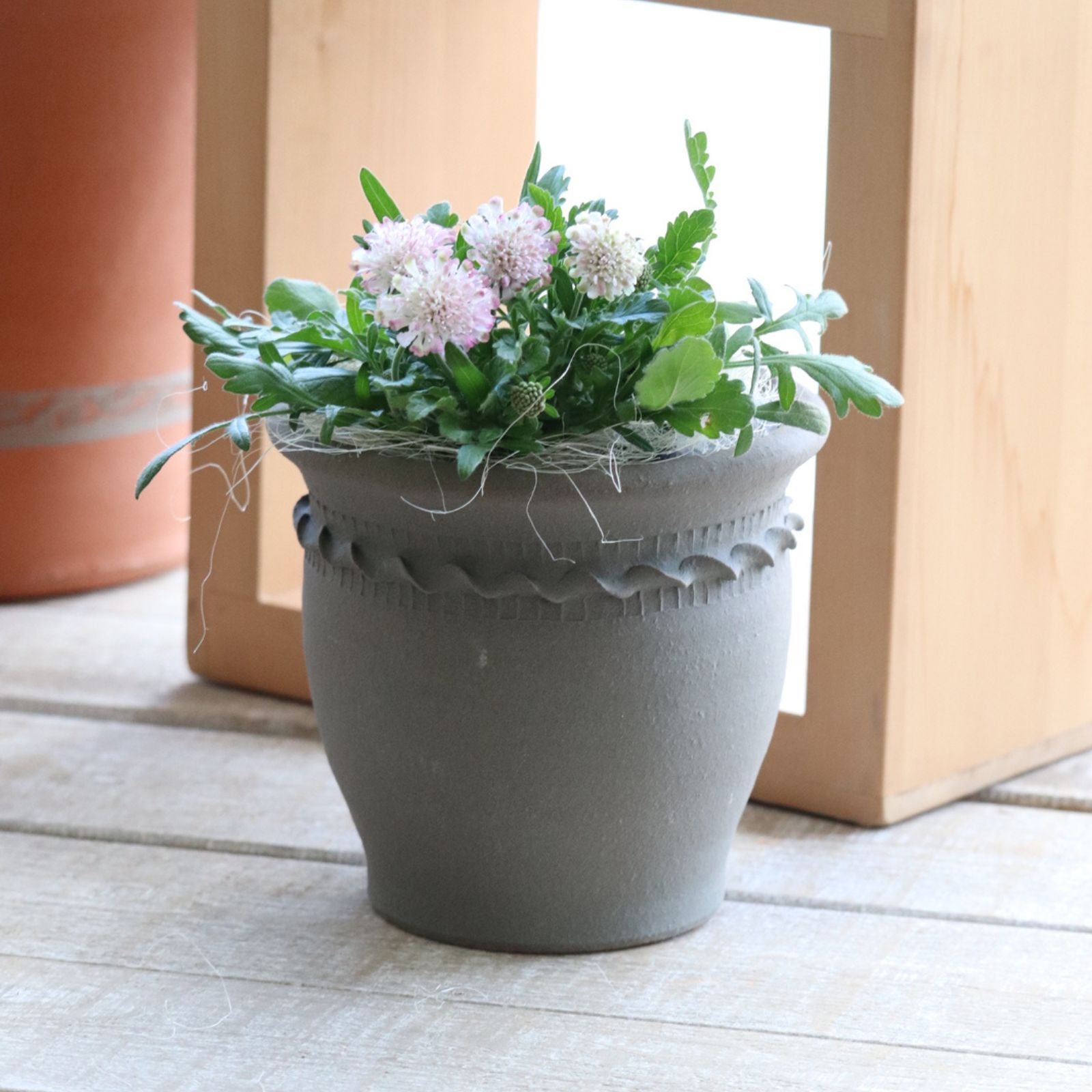 ウィッチフォード335xa RoundFlowerpot | バラと庭あそび京阪園芸公式